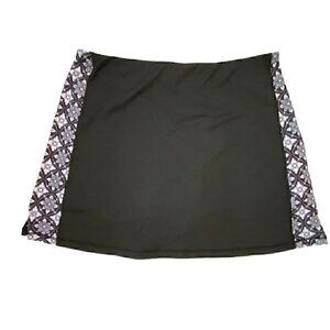 Coorun Womens Black Two Layer Golf Skirt Size XL